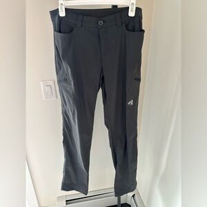 Eddie Bauer Gray Cargo Pants Lightweight Performance